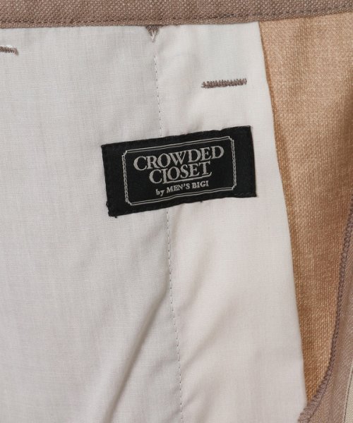 CROWDED CLOSET(クラウデッドクローゼット)/【リランチャ】リネンライクオックスイージーパンツ【セットアップ・別売りジャケット有り】/img15