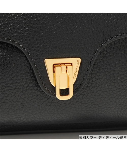 【COCCINELLE(コチネレ)】E1 HF6 55 04 01 BEAT SOFT レザー ショルダーバッグ ポシェット 鞄 W03/CARAMEL レディ