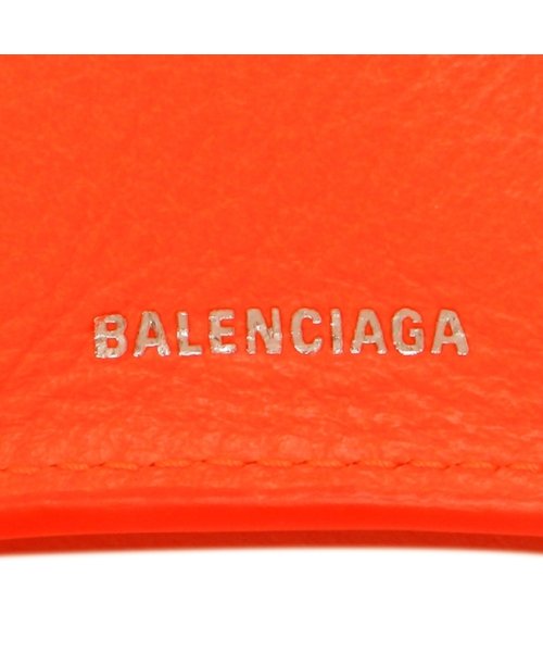 バレンシアガ 三つ折り財布 ペーパー ミニ財布 オレンジ メンズ レディース Balenciaga 18d5n 7560 バレンシアガ Balenciaga Magaseek