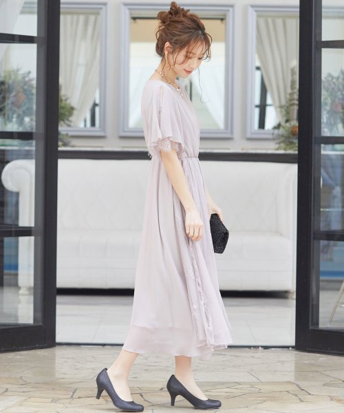 セール 結婚式 ワンピース パーティードレス レース 大きいサイズ 小さいサイズ ロング 袖あり 春 夏 秋 冬 パーティドレス 二次会 謝恩会 大学生 レース 成人式 ニアナ Niana Magaseek