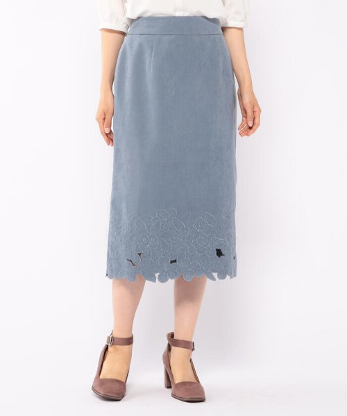 MISCH MASCH(ミッシュマッシュ)/裾刺繍ピーチタイトスカート/img14