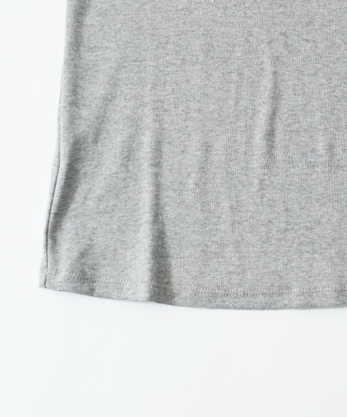 Fashion Letter(ファッションレター)/[M－4L]快適な着心地を実現。コットン100% 半袖 カットソー レディース Tシャツ インナー トップス 5分袖 シンプル 無地 色違い 伸びる 伸縮性 綿/img32