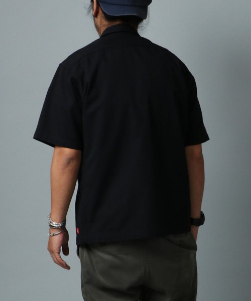 marukawa shonan(marukawa shonan)/【Dickies/ディッキーズ】ツイル ワークシャツ/メンズ シャツ 半袖 アメカジ ワーク カジュアル ユニセックス ストリート スケート オーバーサイズ/img20