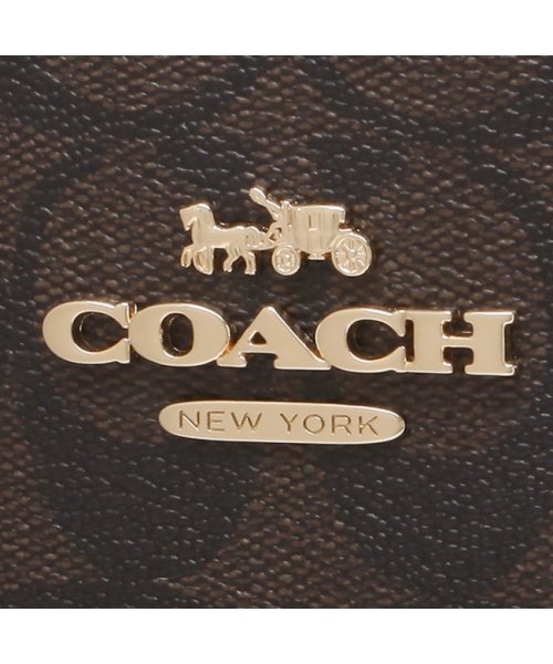 セール コーチ アウトレット トートバッグ ショルダーバッグ シグネチャー ブラウン ブラック レディース Coach C4075 Imaa8 504168275 コーチ Coach Magaseek