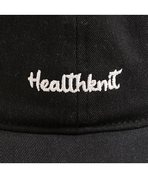 healthknit(ヘルスニット)/Healthknit ツイルウォッシュキャップ 帽子 キャップ CAP メンズ ベースボールキャップ スポーツキャップ ツイル ウォッシュ ロゴ 刺繍 シンプル/img02