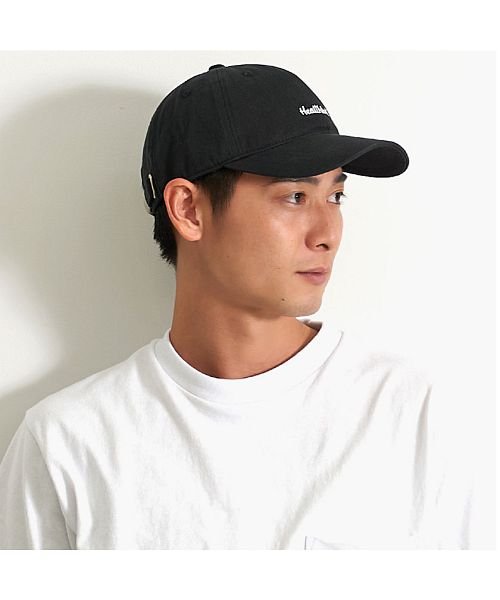 Healthknit ツイルウォッシュキャップ 帽子 キャップ Cap メンズ ベースボールキャップ スポーツキャップ ツイル ウォッシュ ロゴ 刺繍 シンプル ヘルスニット Healthknit Magaseek