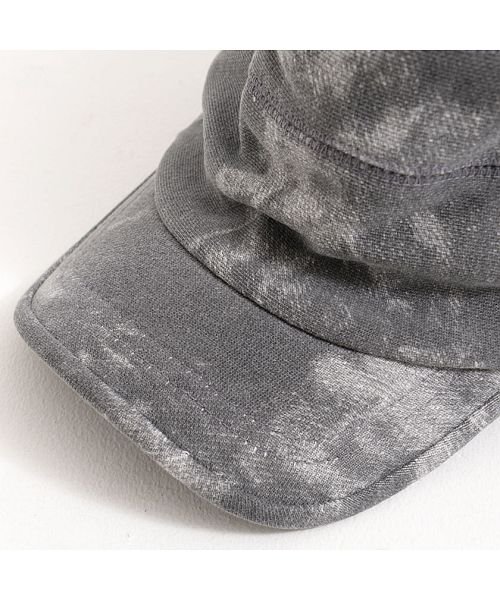 healthknit(ヘルスニット)/Healthknit スウェットメランジバルーンキャップ 帽子 CAP メンズ バルーンキャップ スウェット ニット メランジ ロゴ 刺繍 ワンポイント シンプ/img01