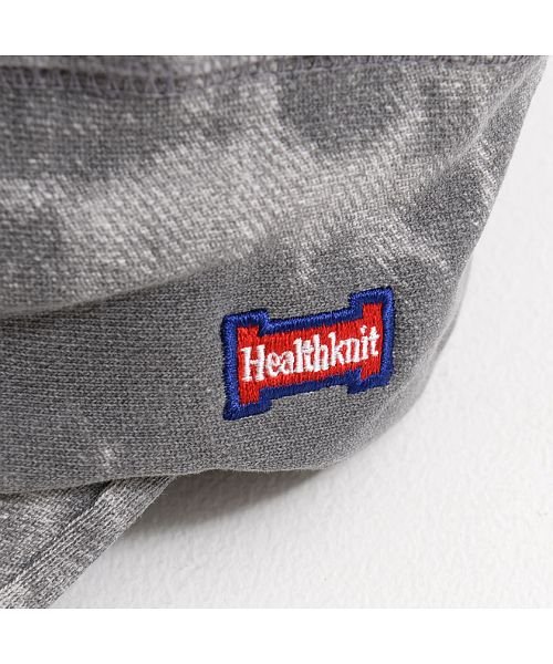healthknit(ヘルスニット)/Healthknit スウェットメランジバルーンキャップ 帽子 CAP メンズ バルーンキャップ スウェット ニット メランジ ロゴ 刺繍 ワンポイント シンプ/img02