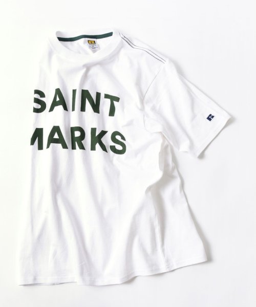 SHIPS MEN(シップス　メン)/【SHIPS別注】RUSSELL ATHLETIC: NEW カレッジ プリント Tシャツ/img24