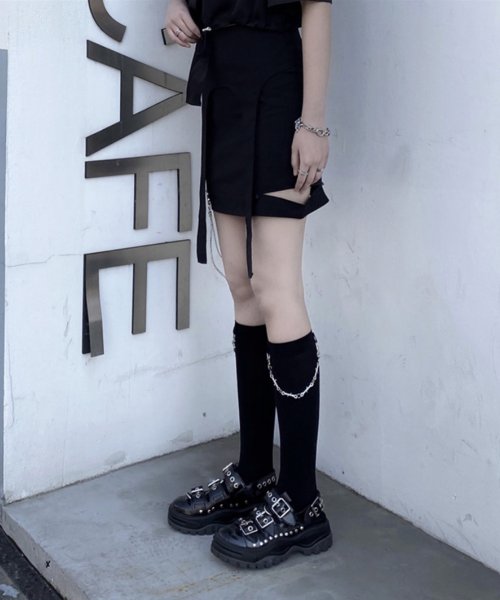 aimoha(aimoha（アイモハ）)/チェーン付け可愛い靴下 韓国ファッション/img02