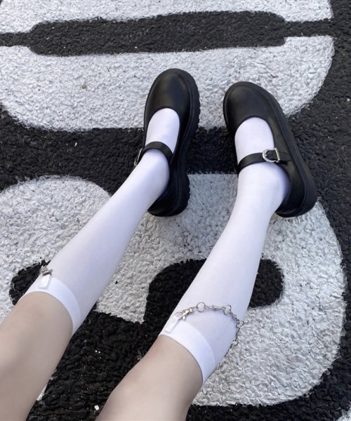 aimoha(aimoha（アイモハ）)/チェーン付け可愛い靴下 韓国ファッション/img04