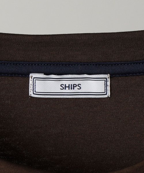 SHIPS MEN(シップス　メン)/SHIPS: I Cotoni di Albini スムース クルーネック ロングスリーブ Tシャツ (ロンT)/img34