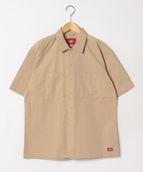 marukawa shonan(marukawa shonan)/【Dickies/ディッキーズ】ツイル ワークシャツ/メンズ シャツ 半袖 アメカジ ワーク カジュアル ユニセックス ストリート スケート オーバーサイズ/img31