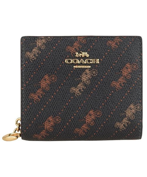 COACH(コーチ)/【Coach(コーチ)】Coach コーチ SNAP WALLET HORSE CARRIAGE /img01