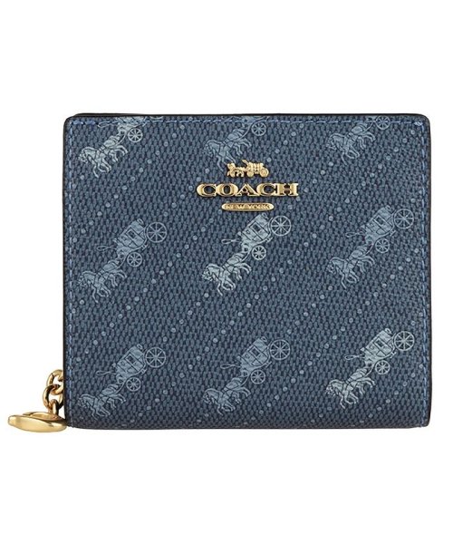 COACH(コーチ)/【Coach(コーチ)】Coach コーチ SNAP WALLET HORSE CARRIAGE /img01