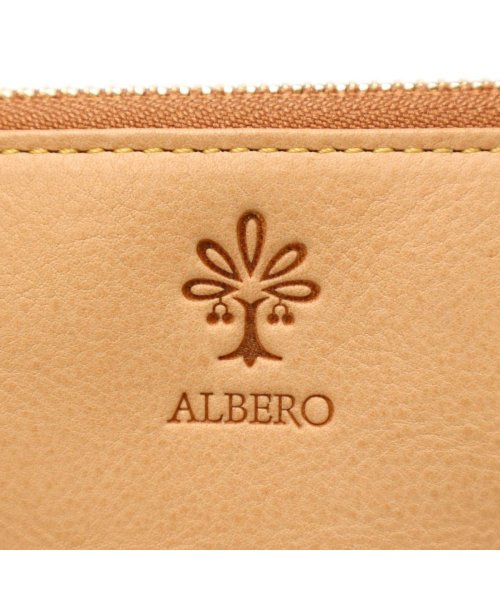 ALBERO(アルベロ)/アルベロ 長財布 ALBERO 財布 本革 NATURE ナチュレ ヌメ革 薄い 小銭入れあり ロングウォレット 革 日本製 レディース 5378/img16