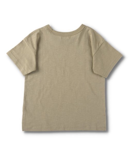 BRANSHES(ブランシェス)/【プチプラ】吸水速乾 ヴィンテージ風ロゴ半袖Tシャツ/img02