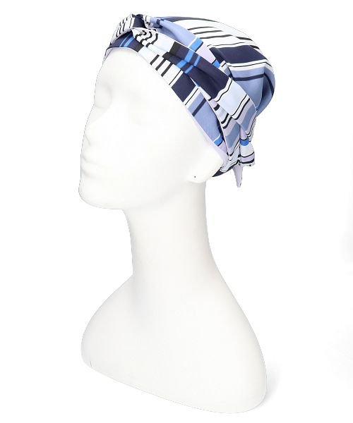 OVERRIDE(OVERRIDE)/OVERRIDE Stripe Headscarf/img05
