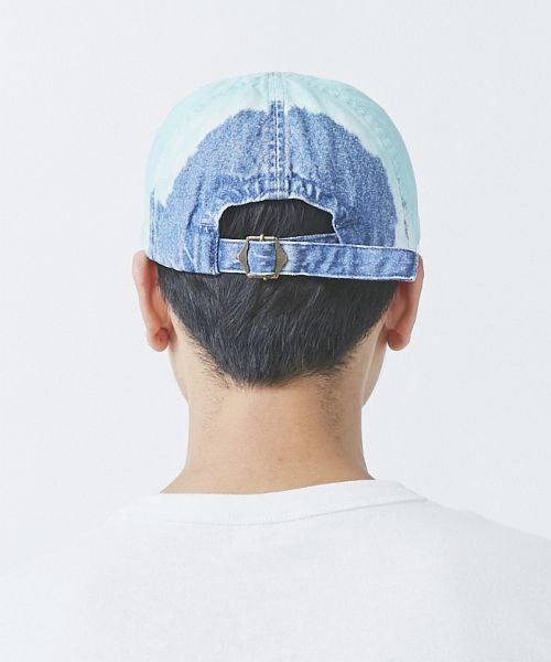 OVERRIDE(OVERRIDE)/OVERRIDE BLEACH & DYE DENIM CAP/img16