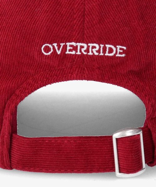 OVERRIDE(OVERRIDE)/OVERRIDE COVERRIDEDUROY BASIC 6P CAP/img13