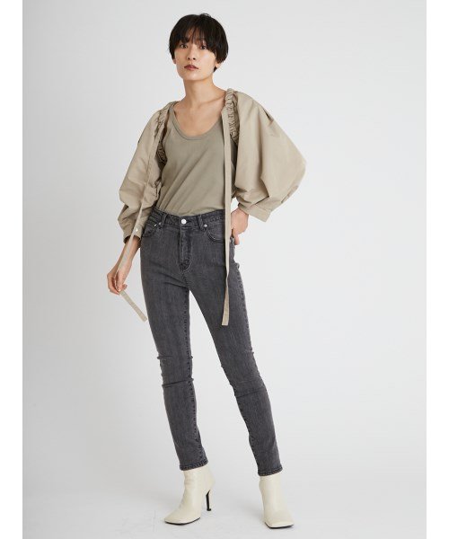 スキニーデニムパンツ 予めご了承ください