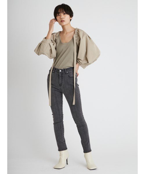 スキニーデニムパンツ 予めご了承ください