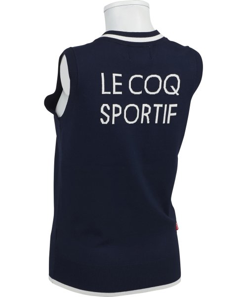 le coq sportif GOLF (ルコックスポルティフ（ゴルフ）)/バックロゴベスト【アウトレット】/img03