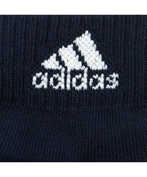 Adidas(アディダス)/福助 公式 レディース adidas(アディダス) 3足組 ワンポイントロゴ ショート丈ソックス/img11