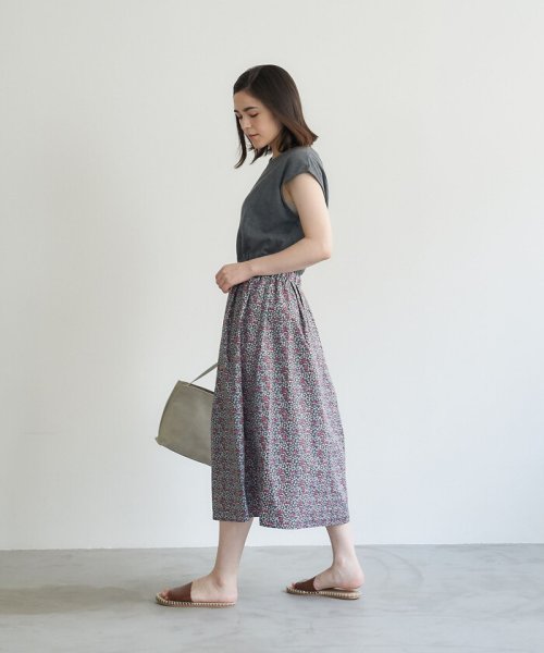 セール リバティプリント 切替ワンピース アフタヌーンティー リビング Afternoon Tea Living Magaseek