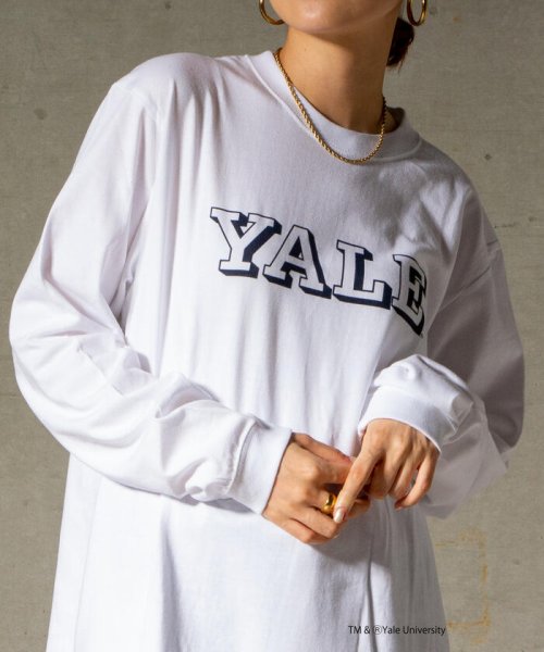 NOLLEY’S goodman(ノーリーズグッドマン)/【WEB限定】YALE / UCLA 別注 カレッジロゴ プリント ビッグシルエット Tシャツ/img04