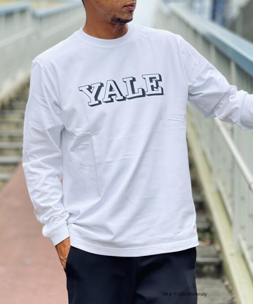 NOLLEY’S goodman(ノーリーズグッドマン)/【WEB限定】YALE / UCLA 別注 カレッジロゴ プリント ビッグシルエット Tシャツ/img09