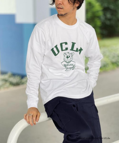 NOLLEY’S goodman(ノーリーズグッドマン)/【WEB限定】YALE / UCLA 別注 カレッジロゴ プリント ビッグシルエット Tシャツ/img15