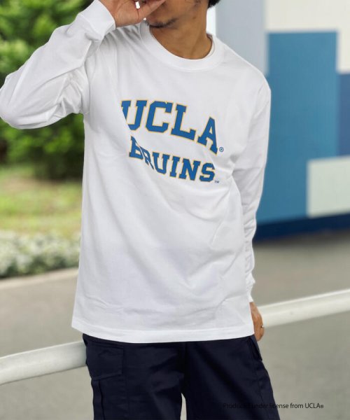 NOLLEY’S goodman(ノーリーズグッドマン)/【WEB限定】YALE / UCLA 別注 カレッジロゴ プリント ビッグシルエット Tシャツ/img33