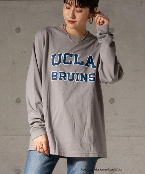 NOLLEY’S goodman(ノーリーズグッドマン)/【WEB限定】YALE / UCLA 別注 カレッジロゴ プリント ビッグシルエット Tシャツ/img39