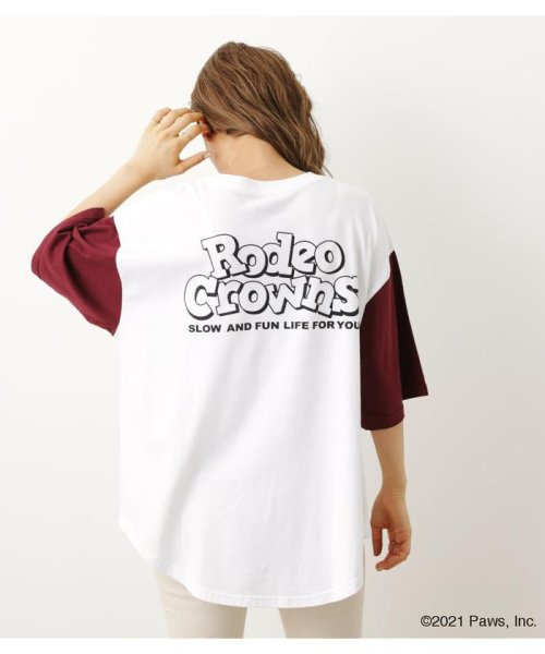 RODEO CROWNS WIDE BOWL(ロデオクラウンズワイドボウル)/GARFIELD チェンジカラー Tシャツ/img02