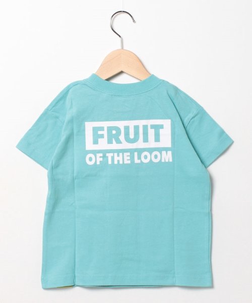 FRUIT OF THE LOOM(フルーツオブザルーム)/【Kid's】FRUIT OF THE LOOM/フルーツオブザルーム　バイカラーロゴプリントTシャツ/img01