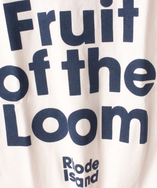 FRUIT OF THE LOOM(フルーツオブザルーム)/【Kid's】FRUIT OF THE LOOM/フルーツオブザルーム　ロゴフロックプリントTシャツ/img03