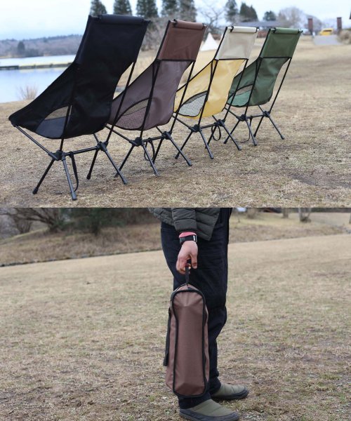 S'more(スモア)/【S'more /Alumi High－back Chair】 アウトドアチェア キャンプ チェア/img07