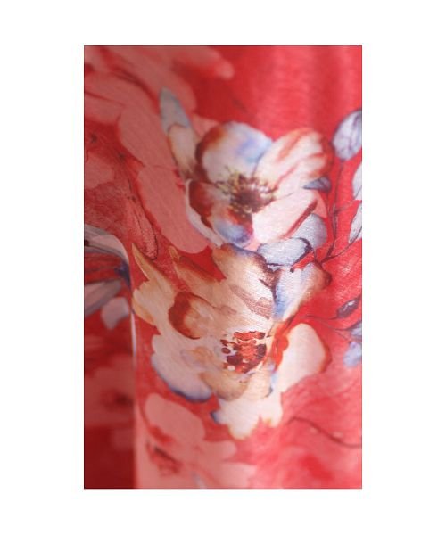 Sawa a la mode(サワアラモード)/美しい花柄の華やかなフレアスカート/img01