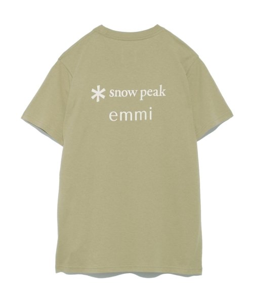 Snow Peak(Snow Peak)/【emmi×Snowpeak】S/S T－SHIRT_emmi atelier/img12