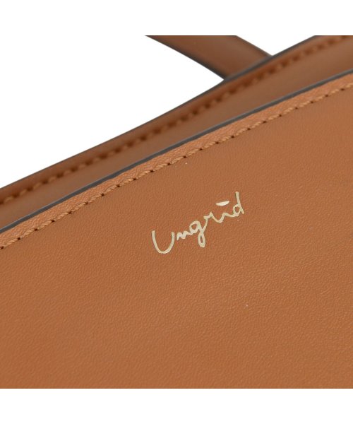 Ungrid(アングリッド)/アングリッド Ungrid バッグ トートバッグ レディース TOTE BAG ブラック キャメル 黒 UNG－50030/img07