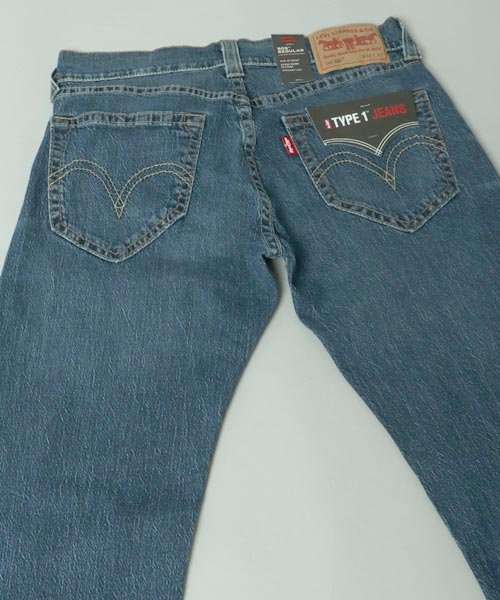 marukawa shonan(marukawa shonan)/【Levi's/リーバイス】TYPE－1 JEANS 505 ヴィンテージウォッシュ レギュラーストレート/52440－0003 デニム ジーンズ ジーパン/img10