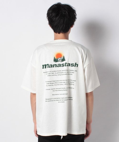 go slow caravan MENS SELECT BRAND(ゴースローキャラバンメンズセレクトブランド)/MANASTASH RECYCLED TEE DAY BREAK/img03