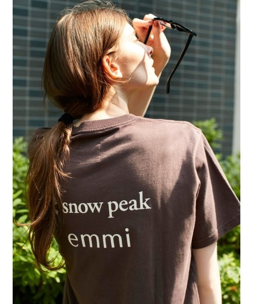 Snow Peak(Snow Peak)/【emmi×Snowpeak】S/S T－SHIRT_emmi atelier/img16