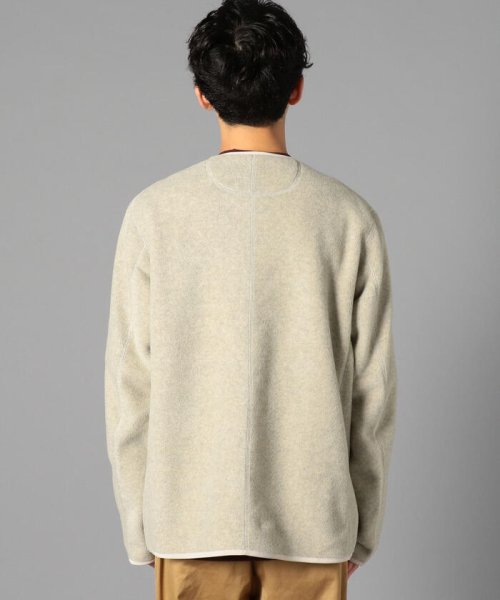 NOLLEY’S goodman(ノーリーズグッドマン)/【DANTON/ダントン】フリースカーディガン FLEECE COLLARLESS JACKET  #JD－8939/img02