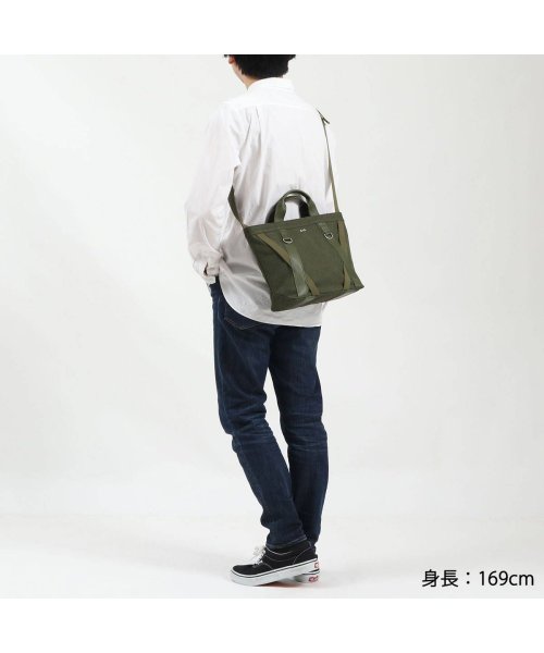 CIE(シー)/CIE トートバッグ シー DUCK CANVAS TOTE BAG M SIZE GUNMAKU Ver 2WAY ショルダー 防水 日本製 042001/img07