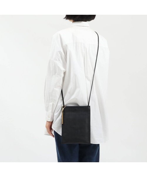 アンサ サコッシュ Ense ショルダーバッグ tate sacoche ミニショルダー ショルダーポーチ 縦型 ミニ 薄型 スリム 斜めがけ 革 S001 