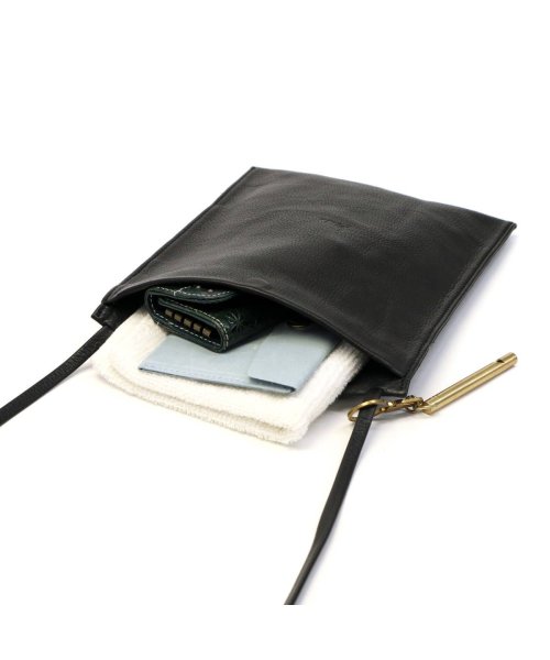 アンサ サコッシュ Ense ショルダーバッグ tate sacoche ミニショルダー ショルダーポーチ 縦型 ミニ 薄型 スリム 斜めがけ 革 S001 