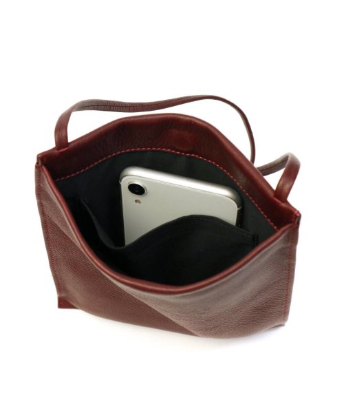 アンサ サコッシュ Ense ショルダーバッグ tate sacoche ミニショルダー ショルダーポーチ 縦型 ミニ 薄型 スリム 斜めがけ 革 S001 