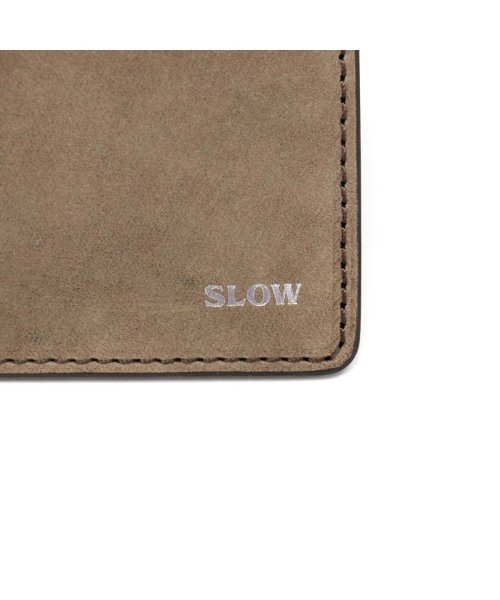 SLOW(スロウ)/スロウ 二つ折り財布 SLOW cordovan short wallet 小銭入れ付き カードケース付き フラップ コードバン レザー 日本製 SO774J/img15